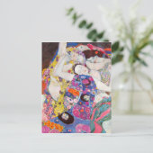 Carte postale Gustav Klimt Virgins (Debout devant)