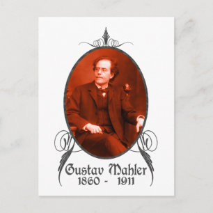Carte Postale Gustav Mahler