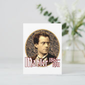 Carte Postale Gustav Mahler (Debout devant)
