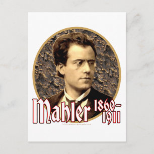 Carte Postale Gustav Mahler