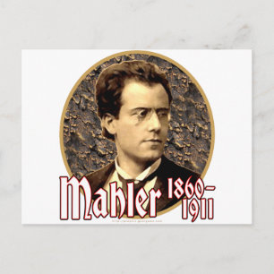Carte Postale Gustav Mahler