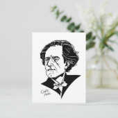 Carte Postale Gustav Mahler (Debout devant)