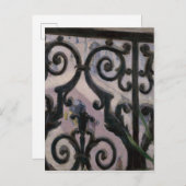 Carte Postale Gustave Cailebotte | Vue depuis un balcon (Devant / Derrière)