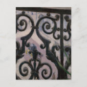 Carte Postale Gustave Cailebotte | Vue depuis un balcon (Devant)