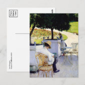 Carte Postale Gustave Caillebotte (Devant / Derrière)