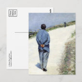 Carte Postale Gustave Caillebotte (Devant / Derrière)