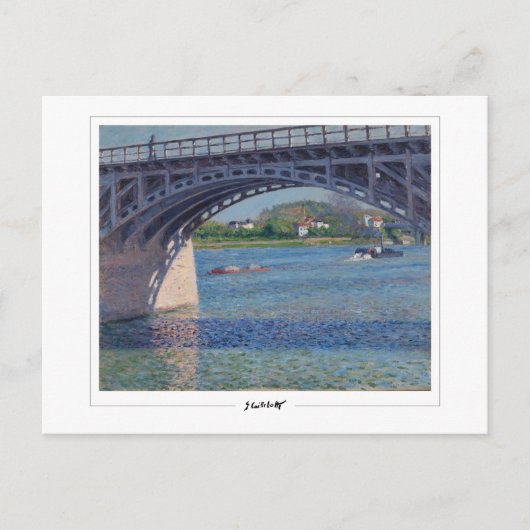 Carte Postale Gustave Caillebotte #10 - Beaux-Arts (Devant)