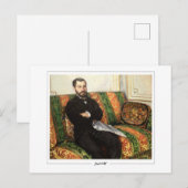 Carte Postale Gustave Caillebotte #136 - Beaux-Arts (Devant / Derrière)