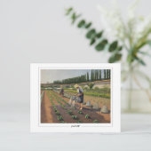 Carte Postale Gustave Caillebotte #137 - Beaux-Arts (Debout devant)