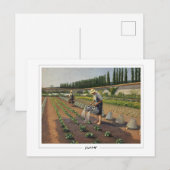 Carte Postale Gustave Caillebotte #137 - Beaux-Arts (Devant / Derrière)