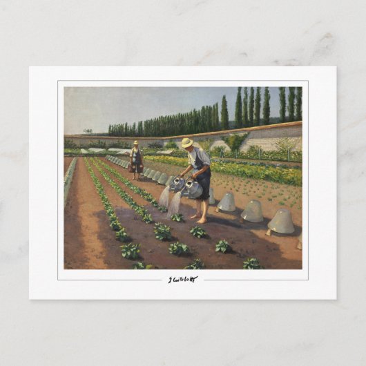 Carte Postale Gustave Caillebotte #137 - Beaux-Arts (Devant)