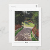 Carte Postale Gustave Caillebotte #369 - Beaux-Arts (Devant / Derrière)