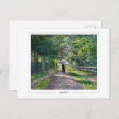 Carte Postale Gustave Caillebotte #3 - Beaux-Arts (Devant / Derrière)