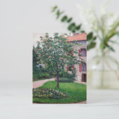Carte Postale Gustave Caillebotte - Arbres en Fleurs (Debout devant)