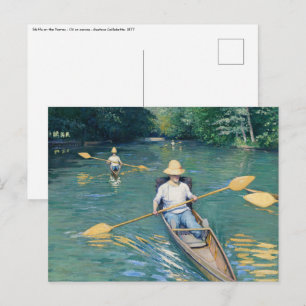 Carte Postale Gustave Caillebotte - Esquisse sur l'Yerres