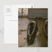 Carte Postale Gustave Caillebotte - Planeurs (Devant / Derrière)