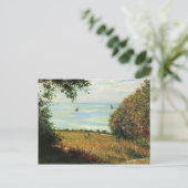 Carte Postale Gustave Caillebotte - Vue sur la mer de Villervill (Debout devant)