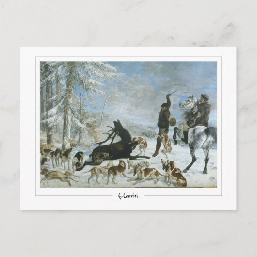 Carte Postale Gustave Courbet #421 - Art (Devant)