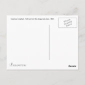 Carte Postale Gustave Courbet - Autoportrait au chien (Dos)