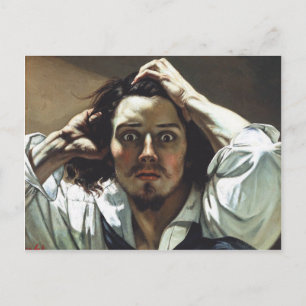 Carte Postale Gustave Courbet - Autoportrait de l'homme désespér