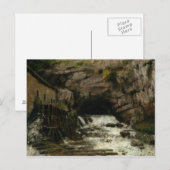 Carte Postale Gustave Courbet - La source de la Loue (Devant / Derrière)