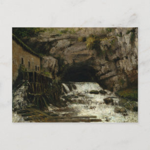 Carte Postale Gustave Courbet - La source de la Loue
