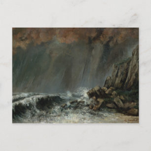 Carte Postale Gustave Courbet - Marine : le pourtour