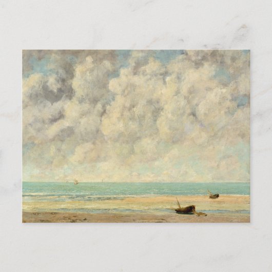 Carte Postale Gustave Courbet | Mer Calme (Devant)