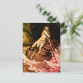 Carte Postale Gustave Doré - Caron Rowing/Dante's Inferno (Debout devant)