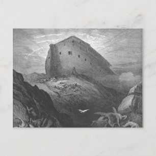 Carte Postale Gustave Doré - Une colombe est envoyée de l'Arche