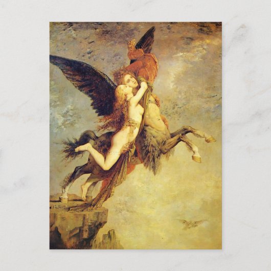 Carte Postale Gustave Moreau : Le Chimera (Devant)