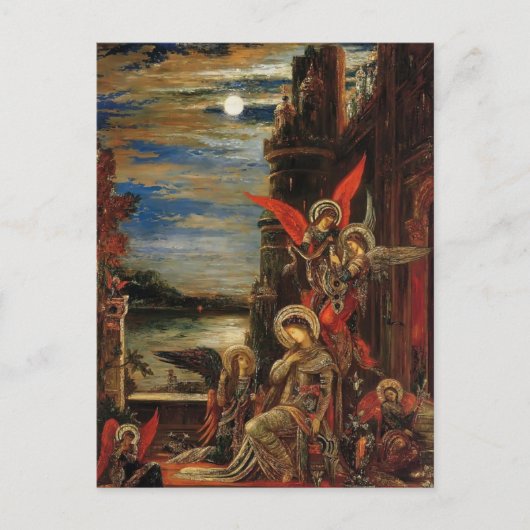 Carte Postale Gustave Moreau - St. Cecilia (Devant)