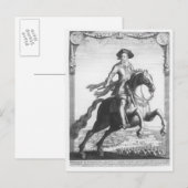 Carte Postale Gustavus Adolphe II, roi de Suède, sur (Devant / Derrière)