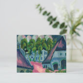 Carte Postale Gut Staberhof III | Ernst Ludwig Kirchner (Debout devant)