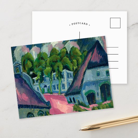 Carte Postale Gut Staberhof III | Ernst Ludwig Kirchner