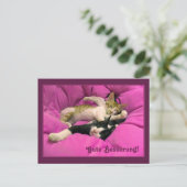 Carte Postale Gute Besserung ! (Debout devant)