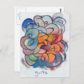 Carte postale "Guts" (Devant / Derrière)