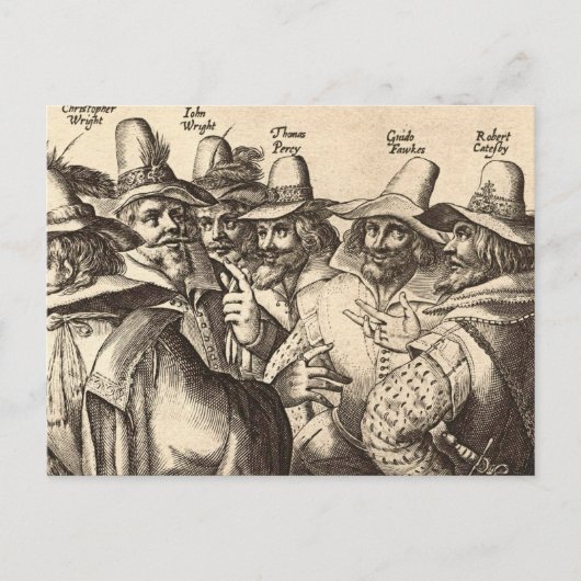 Carte Postale Guy Fawkes (Devant)