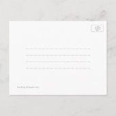 Carte Postale Guy Grad Grunge Photo Open House Invitation (Dos)