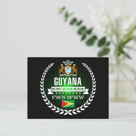 Carte Postale Guyana (Debout devant)