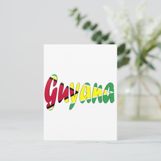 Carte Postale Guyana (Debout devant)