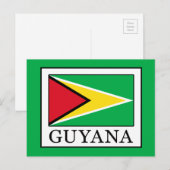 Carte Postale Guyana (Devant / Derrière)