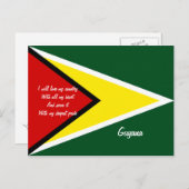 Carte postale Guyana (Devant / Derrière)