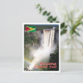 Carte Postale Guyana - Chutes de Kaieteur - (Debout devant)