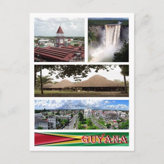 Carte Postale Guyana - Mosaic - (Devant)