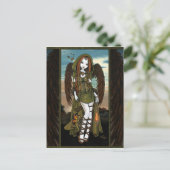 Carte postale Gwyneth Sunset Dragon Lantern Angel (Debout devant)