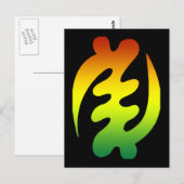 CARTE POSTALE GYE NYAME (Devant / Derrière)