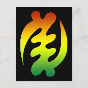 CARTE POSTALE GYE NYAME