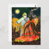 Carte Postale Gyeonwu & Jiknyeo : L'histoire de Chilseok en Coré (Devant / Derrière)