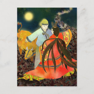 Carte Postale Gyeonwu & Jiknyeo : L'histoire de Chilseok en Coré